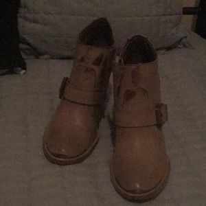 NEW Beige Booties